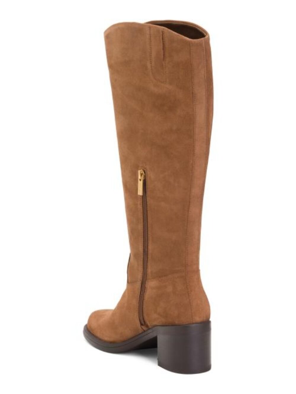 VINCE CAMUTO Suede Amree High Shaft Boots - Picture 2 of 3